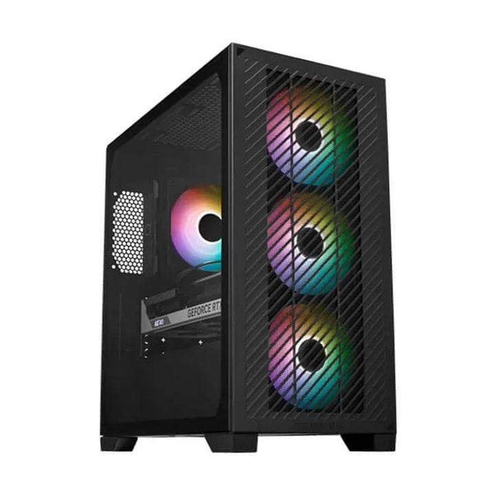 COOLER MASTER Elite 301 ARGB MATX Mini Tower Cabinet (Black) - Byte Baazar