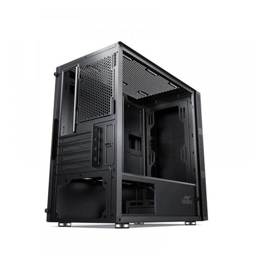 ANT ESPORTS Elite 1000 PS M-ATX Mid Tower Cabinet (Black) - Byte Baazar