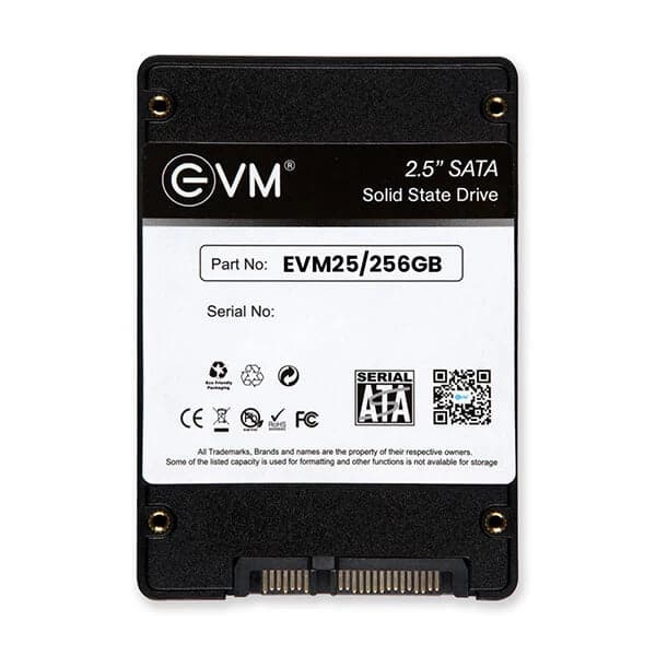 EVM 256GB 2.5 SATA SATA 3 Internal Solid State Drive (SSD) - Byte Baazar