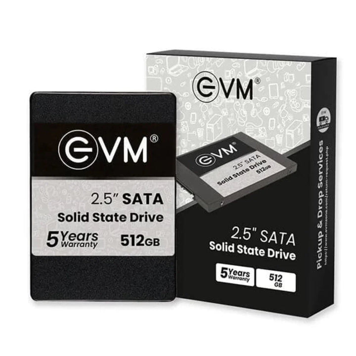 EVM 512GB 2.5 SATA SATA 3 Solid State Drive (SSD) - Byte Baazar