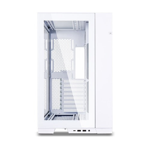 LIAN LI O11 Dynamic EVO RGB EATX Mid Tower Cabinet (White) - Byte Baazar