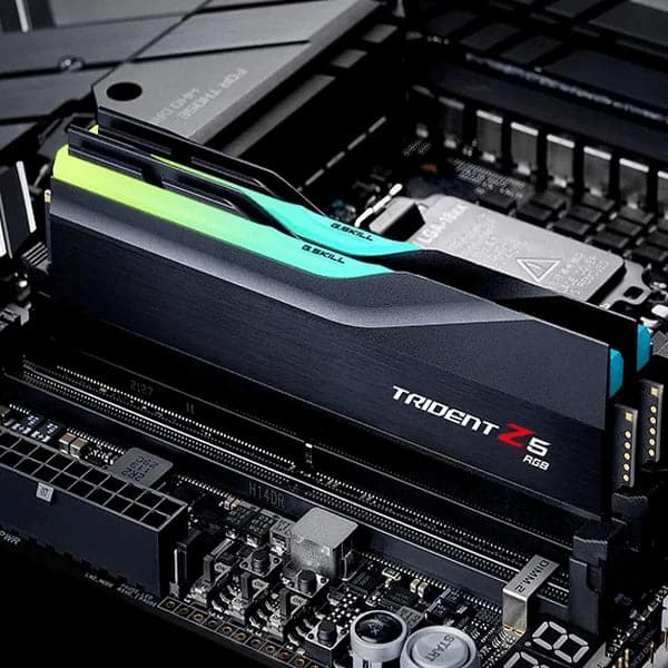 G.SKILL Trident Z5 RGB 64GB ( 32GBx2 ) 6000MHz DDR5 RAM - Byte Baazar