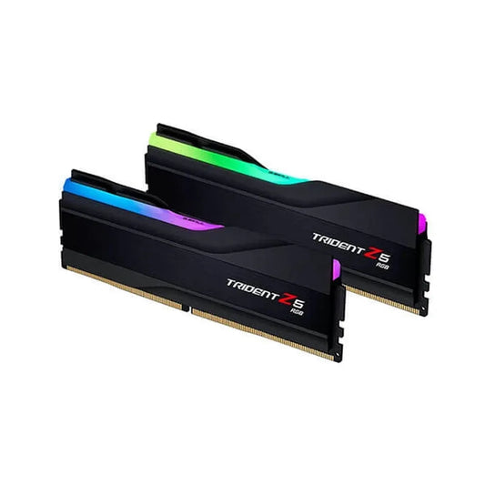 G.SKILL Trident Z5 RGB 32GB ( 16GBx2 ) 7200MHz CL34 DDR5 RAM ( Matte Black ) - Byte Baazar