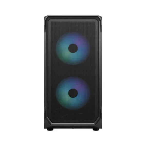 FRACTAL DESIGN Focus 2 Mesh RGB Clear Tint ATX Mid Tower Cabinet (Black) - Byte Baazar