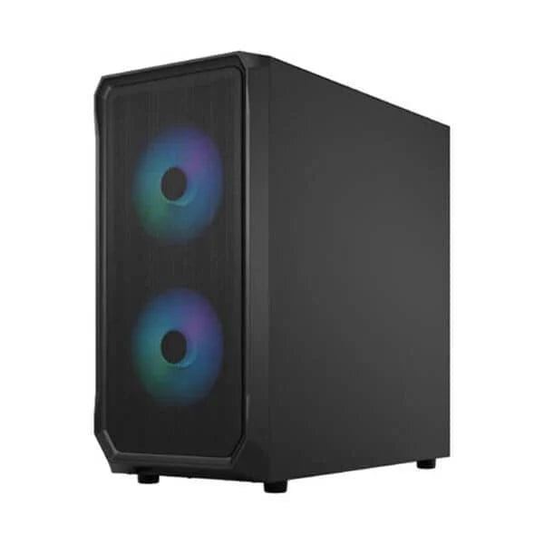 FRACTAL DESIGN Focus 2 Mesh RGB Clear Tint ATX Mid Tower Cabinet (Black) - Byte Baazar