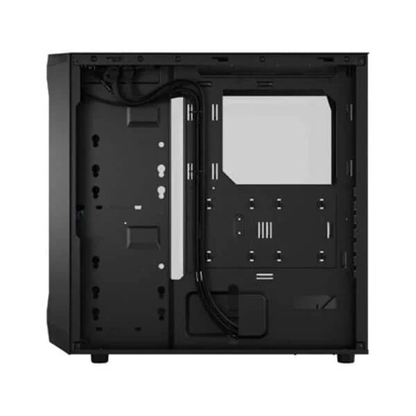 FRACTAL DESIGN Focus 2 Mesh RGB Clear Tint ATX Mid Tower Cabinet (Black) - Byte Baazar