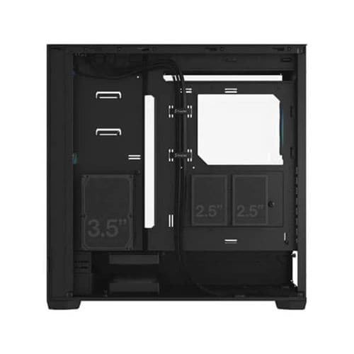 FRACTAL DESIGN Pop XL Air RGB Clear Tint EATX Mid Tower Cabinet (Black) - Byte Baazar