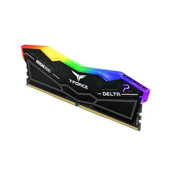 TEAMGROUP T-Force Delta RGB 16GB ( 16GB x 1 ) 6000MHz DDR5 RAM (Black) - Byte Baazar