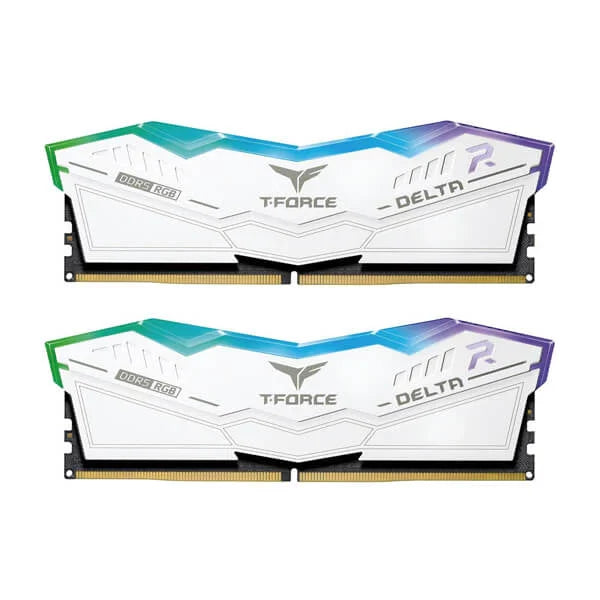 TEAMGROUP T-Force Delta RGB 64GB ( 32GBx2 ) 5200MHz DDR5 RAM - Byte Baazar