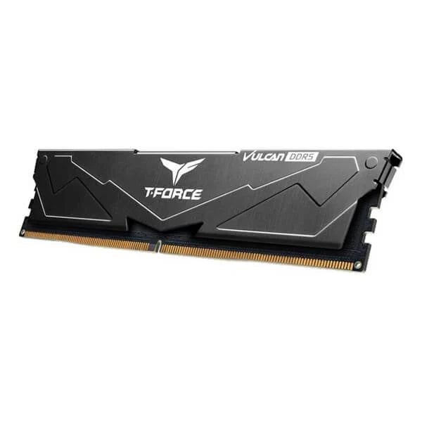 TEAMGROUP T-Force Vulcan 16GB ( 8GBx2 ) 5200MHz DDR5 RAM ( Black ) - Byte Baazar