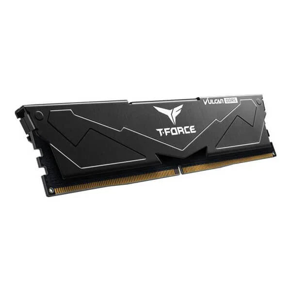 TEAMGROUP T-Force Vulcan 16GB ( 8GBx2 ) 5200MHz DDR5 RAM ( Black ) - Byte Baazar