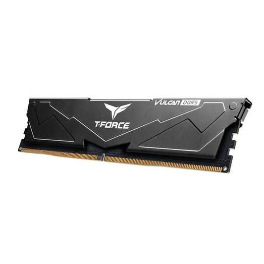 TEAMGROUP T-Force Vulcan 16GB ( 16GB x 1 ) 5200MHz DDR5 Ram (Black) - Byte Baazar