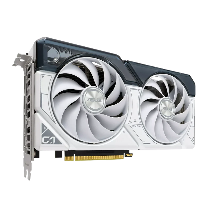 ASUS Dual GeForce RTX 4060 OC Edition White 8GB Nvidia Graphic Card - Byte Baazar