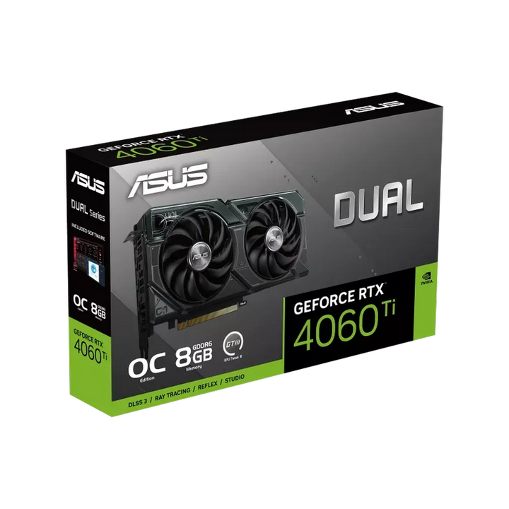 ASUS Dual GeForce RTX 4060 Ti Dual OC Edition 8GB Nvidia Graphic Card - Byte Baazar