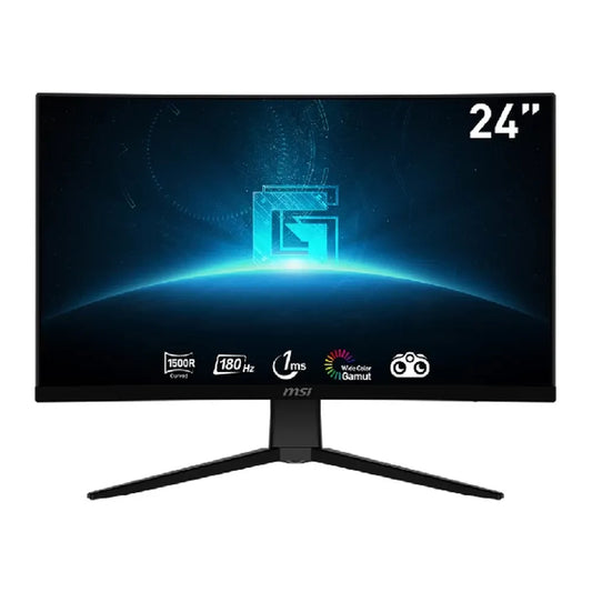 MSI G2422C 24 Inch FHD 180Hz VA Panel 85% SRGB 1MS Adaptive Sync VA Gaming Monitor - Byte Baazar