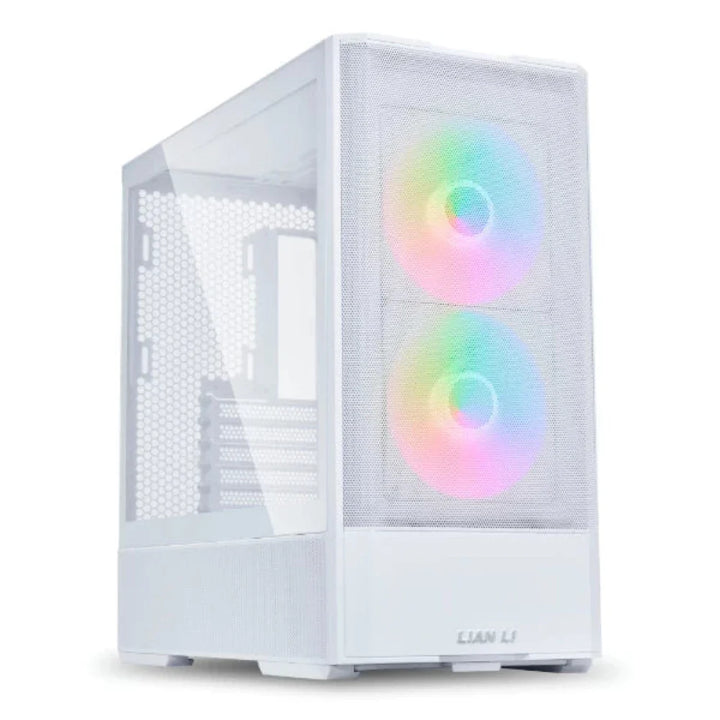 LIAN LI Lancool 207 ARGB ATX Mid Tower Cabinet (White) - Byte Baazar