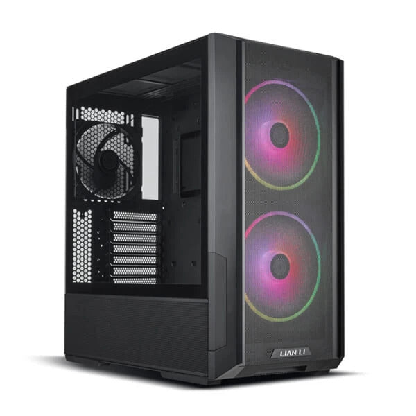 LIAN LI Lancool 216 ARGB EATX Mid Tower Cabinet (Black) - Byte Baazar