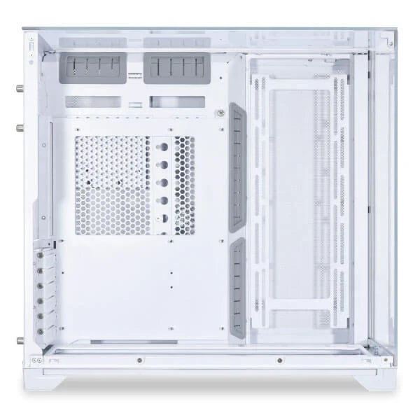 LIAN LI O11 Vision EATX Mid Tower Cabinet (White) - Byte Baazar