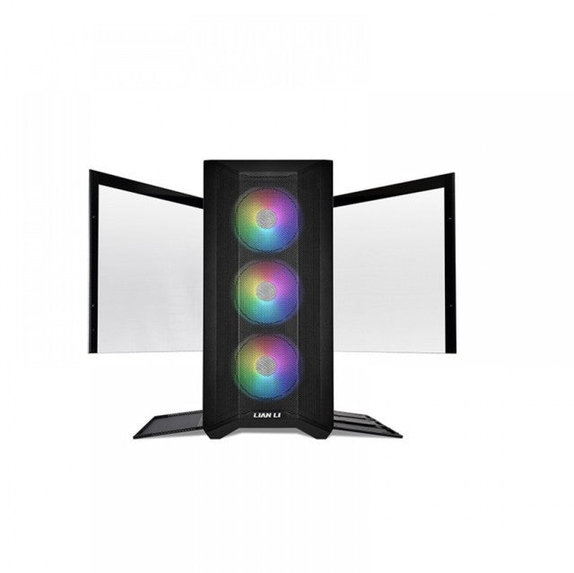 LIAN LI Lancool II Mesh RGB Type C EATX Mid Tower Cabinet (Black) - Byte Baazar