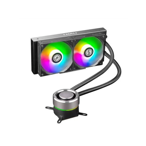 LIAN LI Galahad 240 ARGB 240mm CPU Liquid Cooler (Black) - Byte Baazar