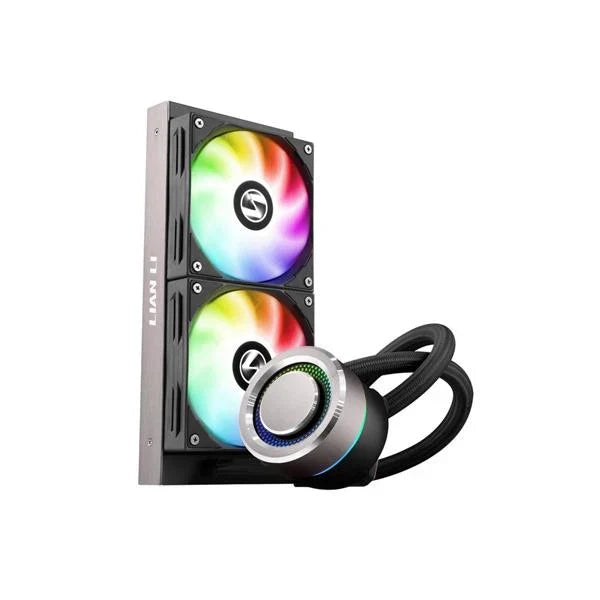 LIAN LI Galahad 240 ARGB 240mm CPU Liquid Cooler (Black) - Byte Baazar