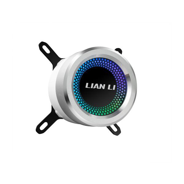 LIAN LI Galahad 240 ARGB 240mm CPU Liquid Cooler (White) - Byte Baazar