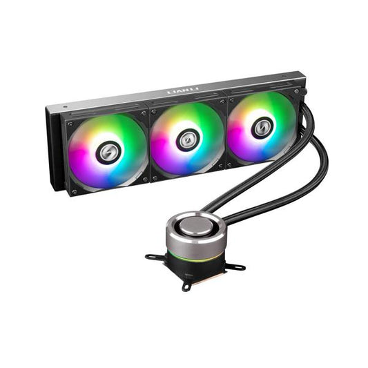 LIAN LI Galahad 360 ARGB 360mm CPU Liquid Cooler (Black) - Byte Baazar