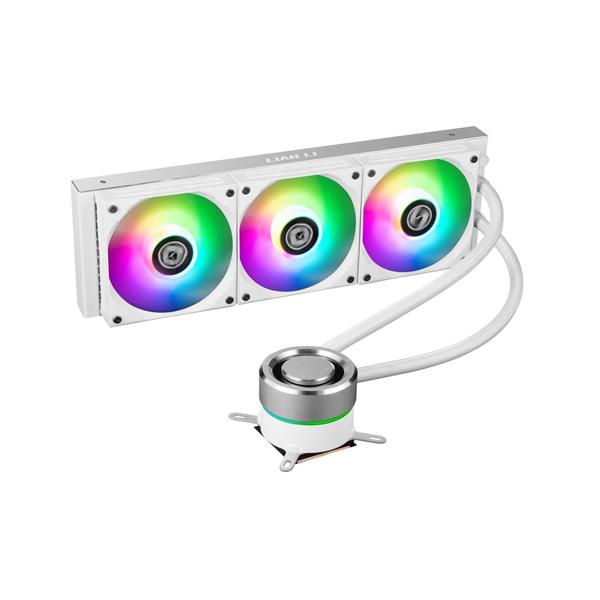 LIAN LI Galahad 360 ARGB 360mm CPU Liquid Cooler (White) - Byte Baazar