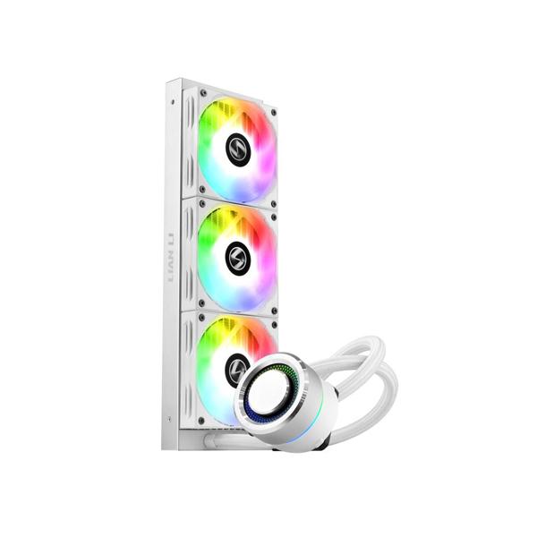 LIAN LI Galahad 360 ARGB 360mm CPU Liquid Cooler (White) - Byte Baazar