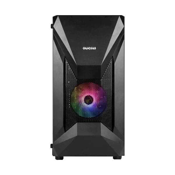 GAMDIAS Athena E1 Elite Mid Tower Cabinet (Black) - Byte Baazar