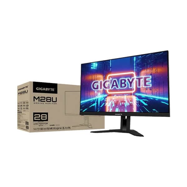 GIGABYTE Aorus M28U 28 Inch 4K 144Hz IPS Panel 120% SRGB 1MS AMD Freesync Gaming Monitor - Byte Baazar