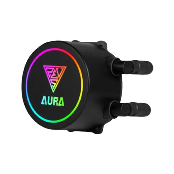 GAMDIAS AURA GL ARGB 240mm CPU Liquid Cooler (Black) - Byte Baazar