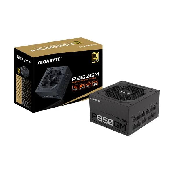 GIGABYTE GP-P850GM 850W 80+ Gold Fully Modular ATX 2.0 Power Supply - Byte Baazar