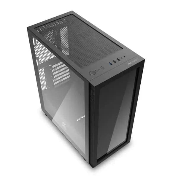 ANT ESPORTS Graffiti ATX Mid Tower Cabinet (Black) - Byte Baazar