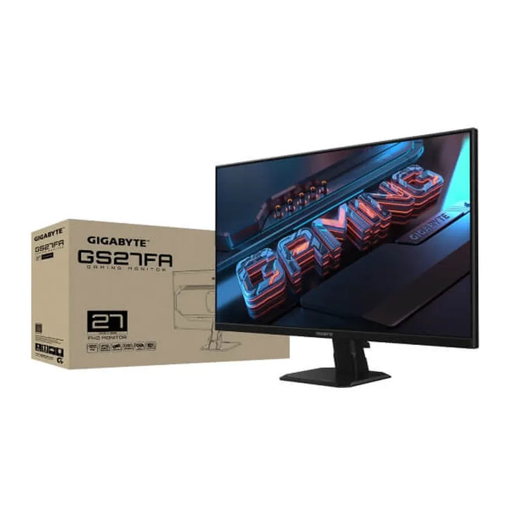 GIGABYTE GS27FA 27 Inch FHD 180Hz IPS Panel 105%SRGB 1MS AMD Freesync Gaming Monitor - Byte Baazar