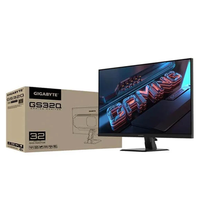 GIGABYTE GS32Q 32 Inch QHD 170Hz IPS Panel 100%SRGB 1MS Nvidia Gsync Gaming Monitor - Byte Baazar