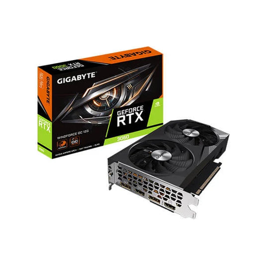 GIGABYTE GeForce RTX 3060 WindForce OC 12Gb Nvidia Graphic Card - Byte Baazar