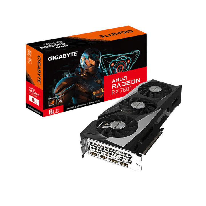 GIGABYTE Radeon RX 7600 Gaming OC 8GB AMD Graphic Card - Byte Baazar