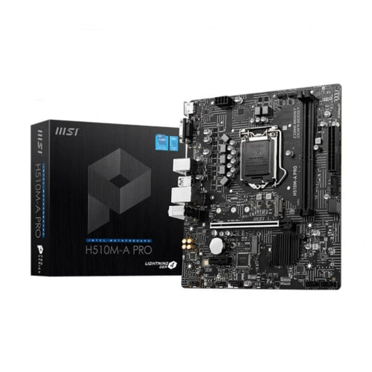 MSI H510M-A Pro DDR4 Intel Motherboard - Byte Baazar