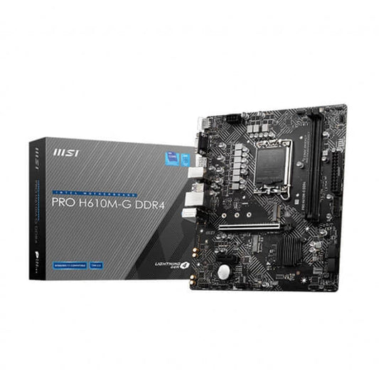 MSI Pro H610M-G DDR4 Intel Motherboard - Byte Baazar