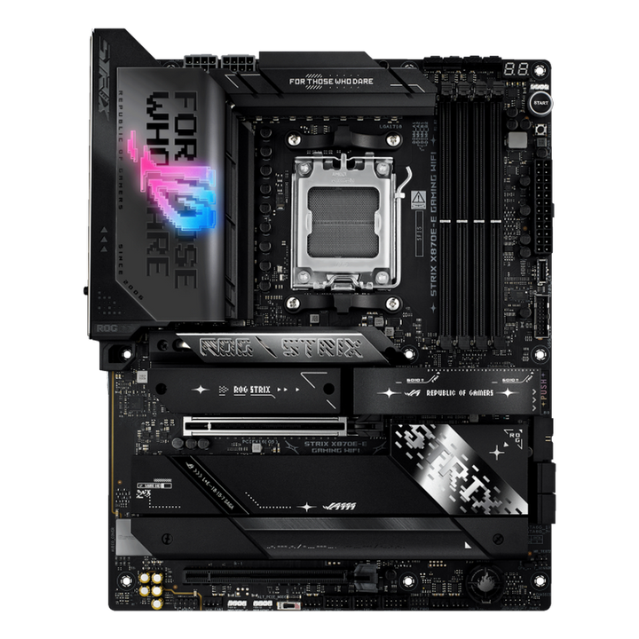 ASUS ROG Strix X870E-E Gaming Wifi DDR5 AMD Motherboard - Byte Baazar