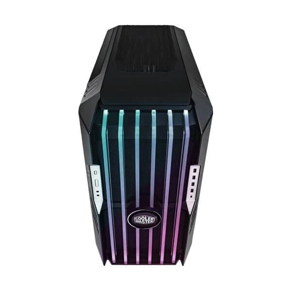 COOLER MASTER HAF 700 EVO ARGB (E-ATX) Full Tower Cabinet (Titanium Grey) - Byte Baazar