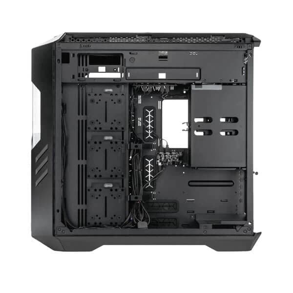 COOLER MASTER HAF 700 EVO ARGB (E-ATX) Full Tower Cabinet (Titanium Grey) - Byte Baazar