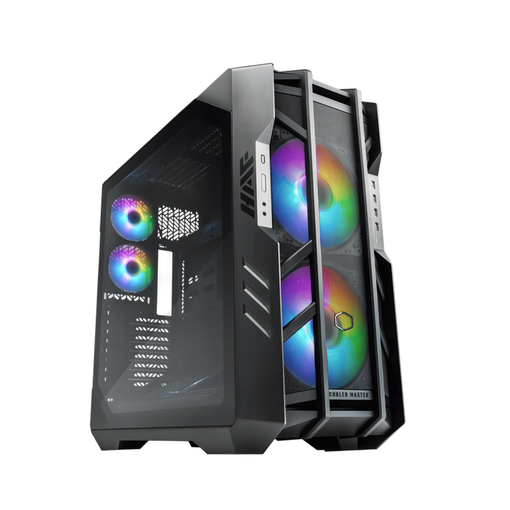 COOLER MASTER HAF 700 ARGB EATX Full Tower Cabinet (Black) - Byte Baazar