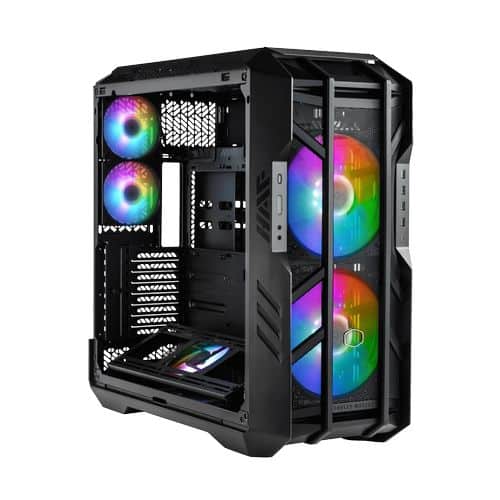 COOLER MASTER HAF 700 ARGB EATX Full Tower Cabinet (Black) - Byte Baazar