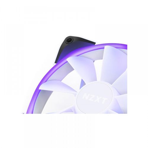 NZXT Aer RGB 2 140mm RGB Cabinet Fans (White) (Twin Pack) - Byte Baazar