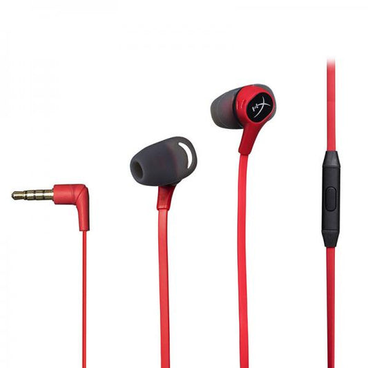 HYPERX Cloud Earbuds Gaming Earphones (Red) - Byte Baazar