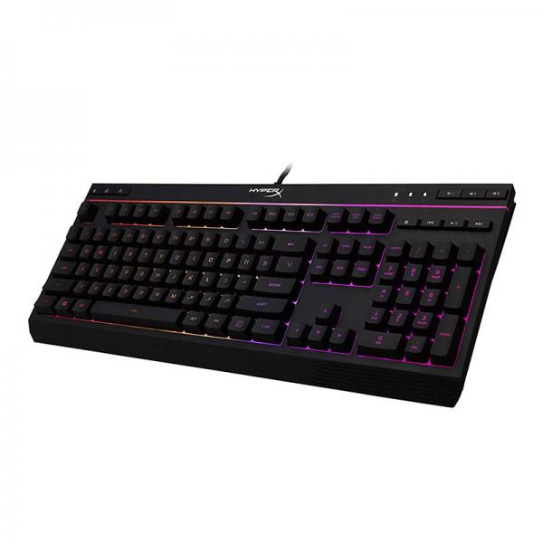 HYPERX Alloy Core RGB Full Size Membrane Wired Gaming Keyboard ( Black ) - Byte Baazar