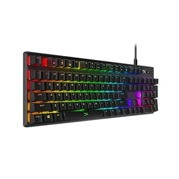 HYPERX Alloy Origins Full Size RGB Mechanical Gaming Keyboard (HyperX Blue Switch) - Byte Baazar