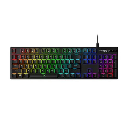 HYPERX Alloy Origins Full Size RGB Mechanical Gaming Keyboard (HyperX Blue Switch) - Byte Baazar